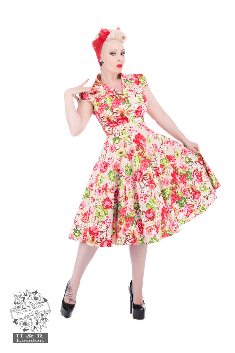 Zennor Floral Tea Dress